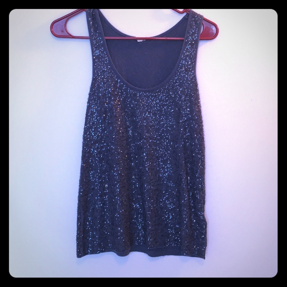 Size XXS J. Crew sequin tank top